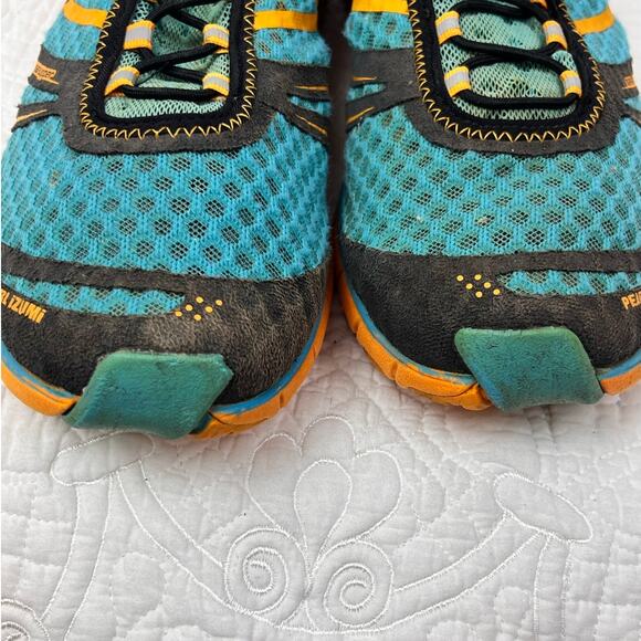 Project Pearl Izumi Women's Size 12 Blue/Orange Lace Up Running Athletic Shoes - Picture 3 of 9